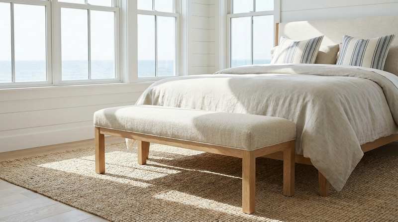 Upholstered Bedroom Bench
