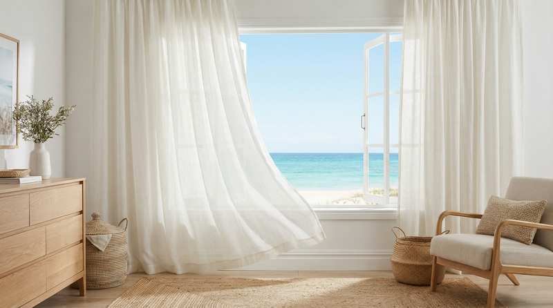 Sheer Linen Curtains