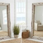 Driftwood Floor Mirror - 1