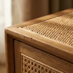 Rattan Nightstand - 2