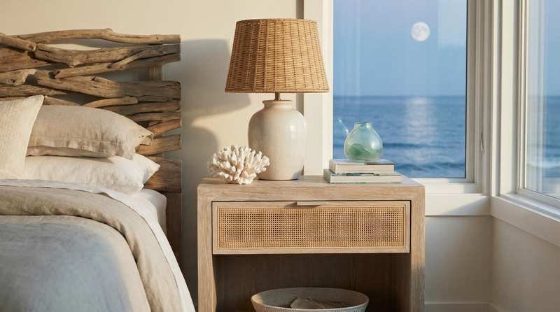 Rattan Nightstand