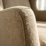Linen Reading Chair - 2