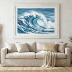 Framed Ocean Print - 1