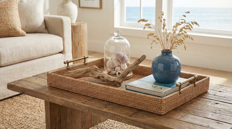 Rattan Decorative Tray