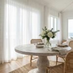 Round Pedestal Dining Table - 3