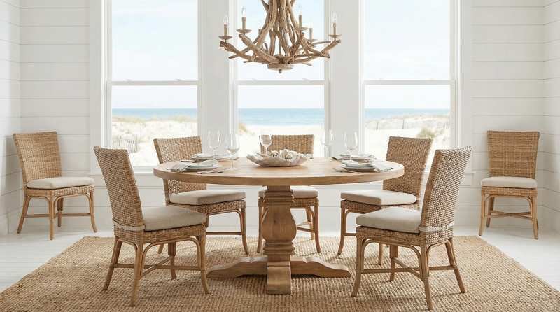 Round Pedestal Dining Table