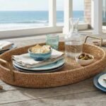 Rattan Serving Tray - 1