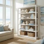 Coastal Open Bookshelf - 3