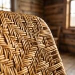 Handwoven Rattan Accent Chair - 2