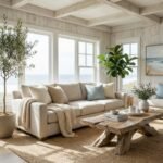 3-Seater Linen Sofa - 3