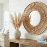 Rattan Wall Mirror - 1