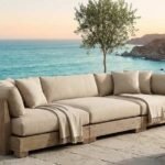 Teak Outdoor Sofa - 1