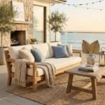 Teak Outdoor Sofa - 3