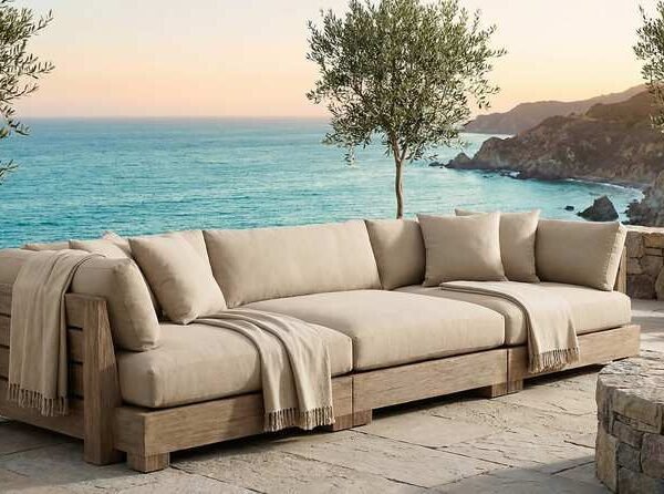 Teak Outdoor Sofa